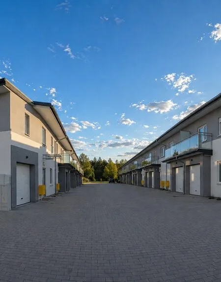 Nowoczesne domy szeregowe Spacerowa Residence w Radwanicach pod Wrocławiem